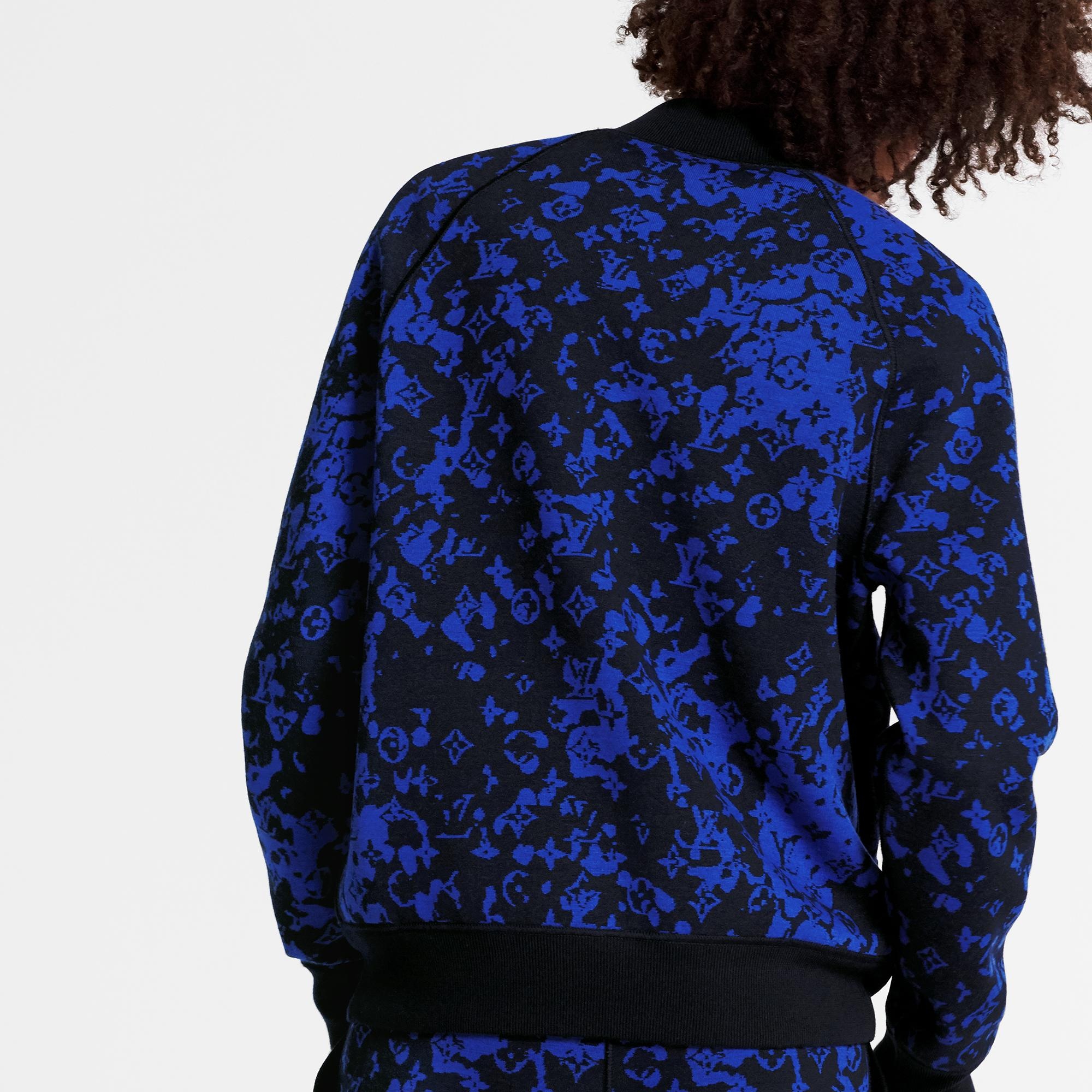 Reversible Camo Jacquard Bomber - 5