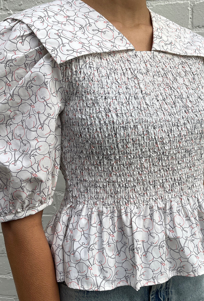 Rowan Blouse - Cherry 6