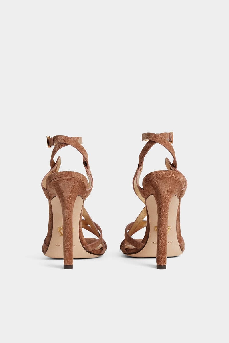 TWIN HEELED SANDALS - 3