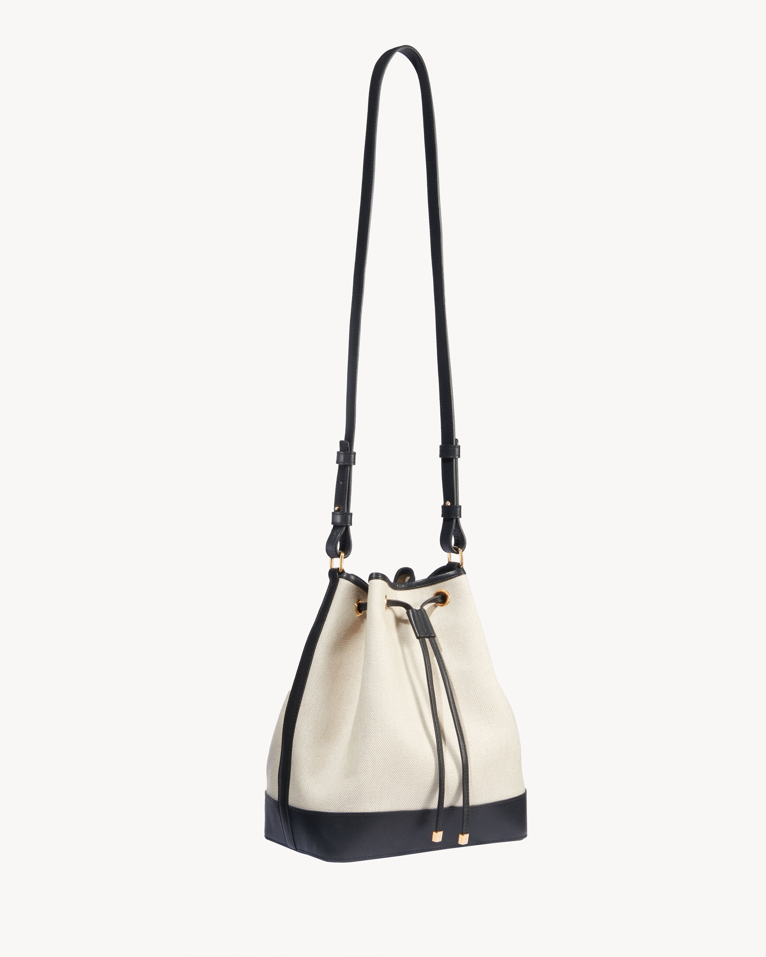 BRIGITTE BUCKET BAG CANVAS - 3