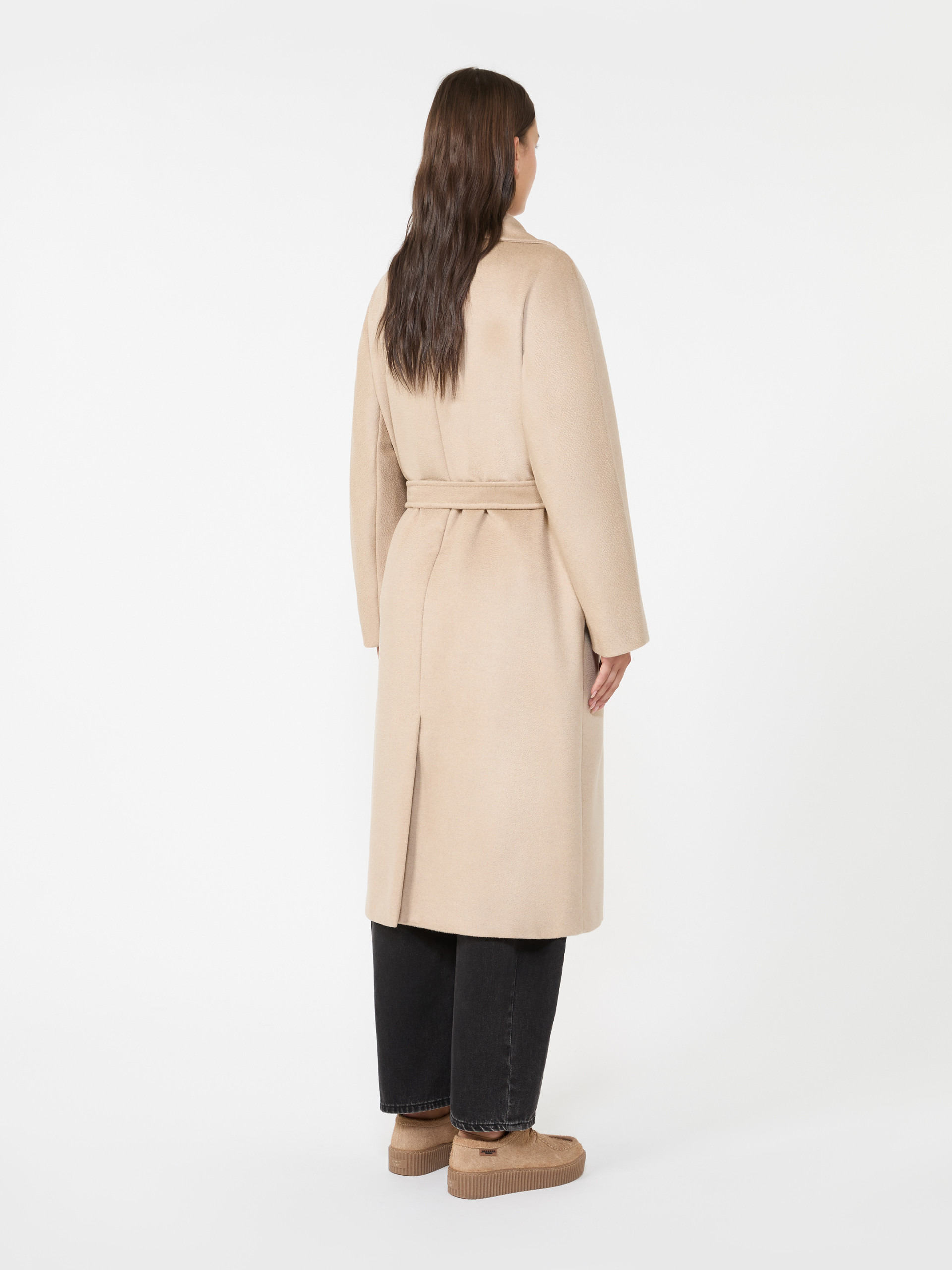 RESINA Double-breasted wool midi coat - 4