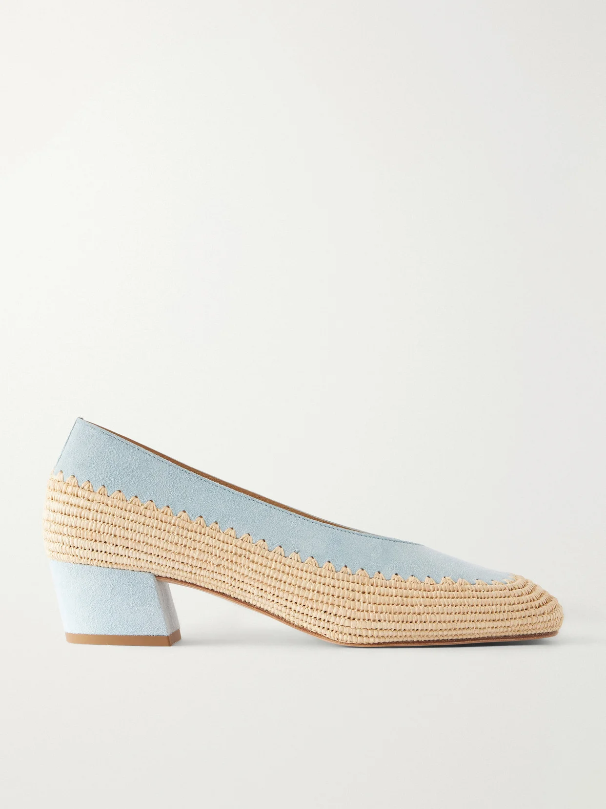 Strength 40 Crocheted Suede Pumps - 1