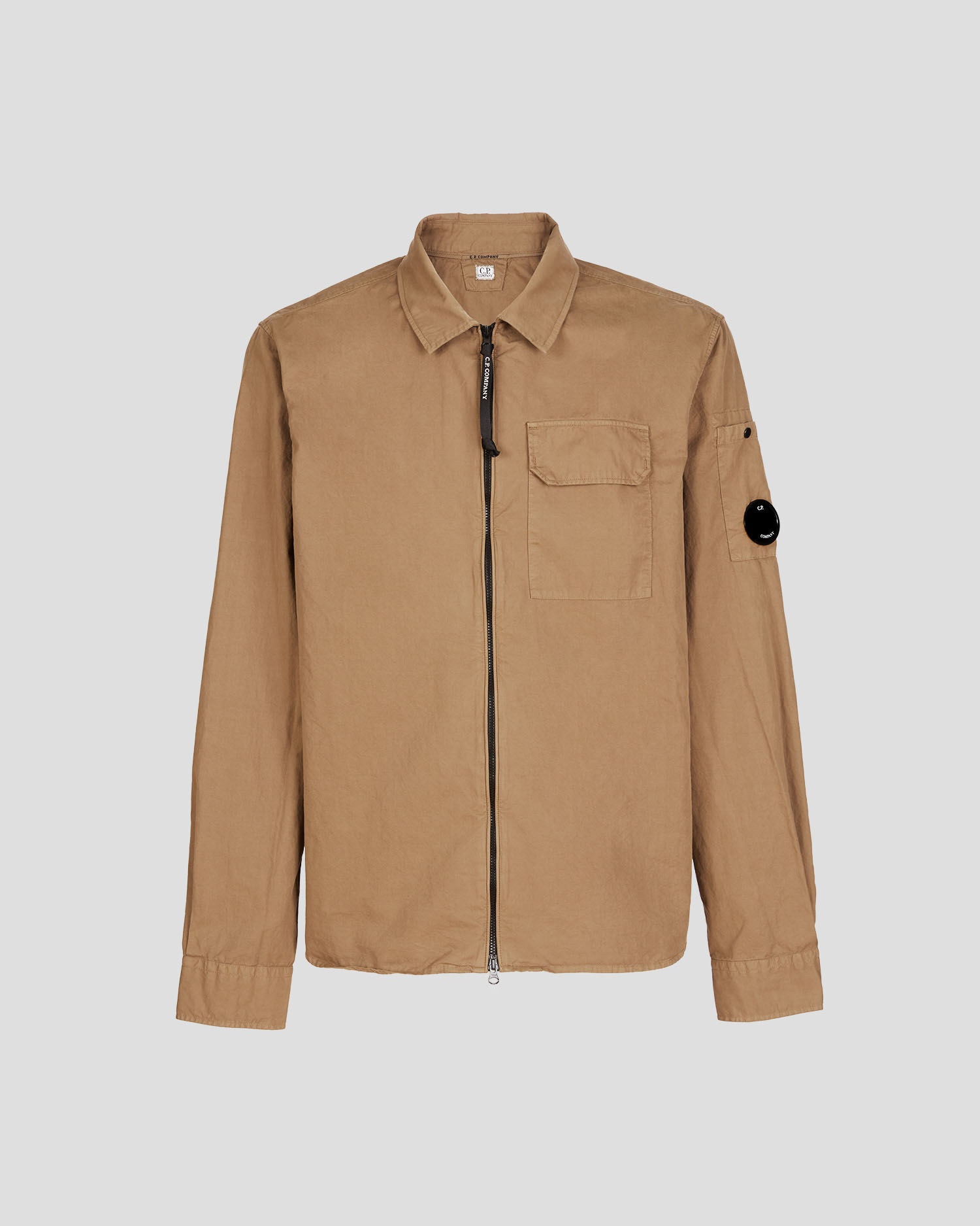Gabardine Zipped Shirt - 1
