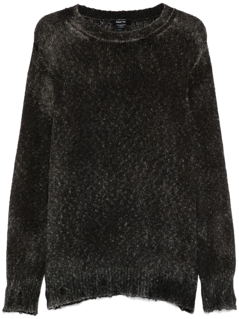 distressed sweater - 1