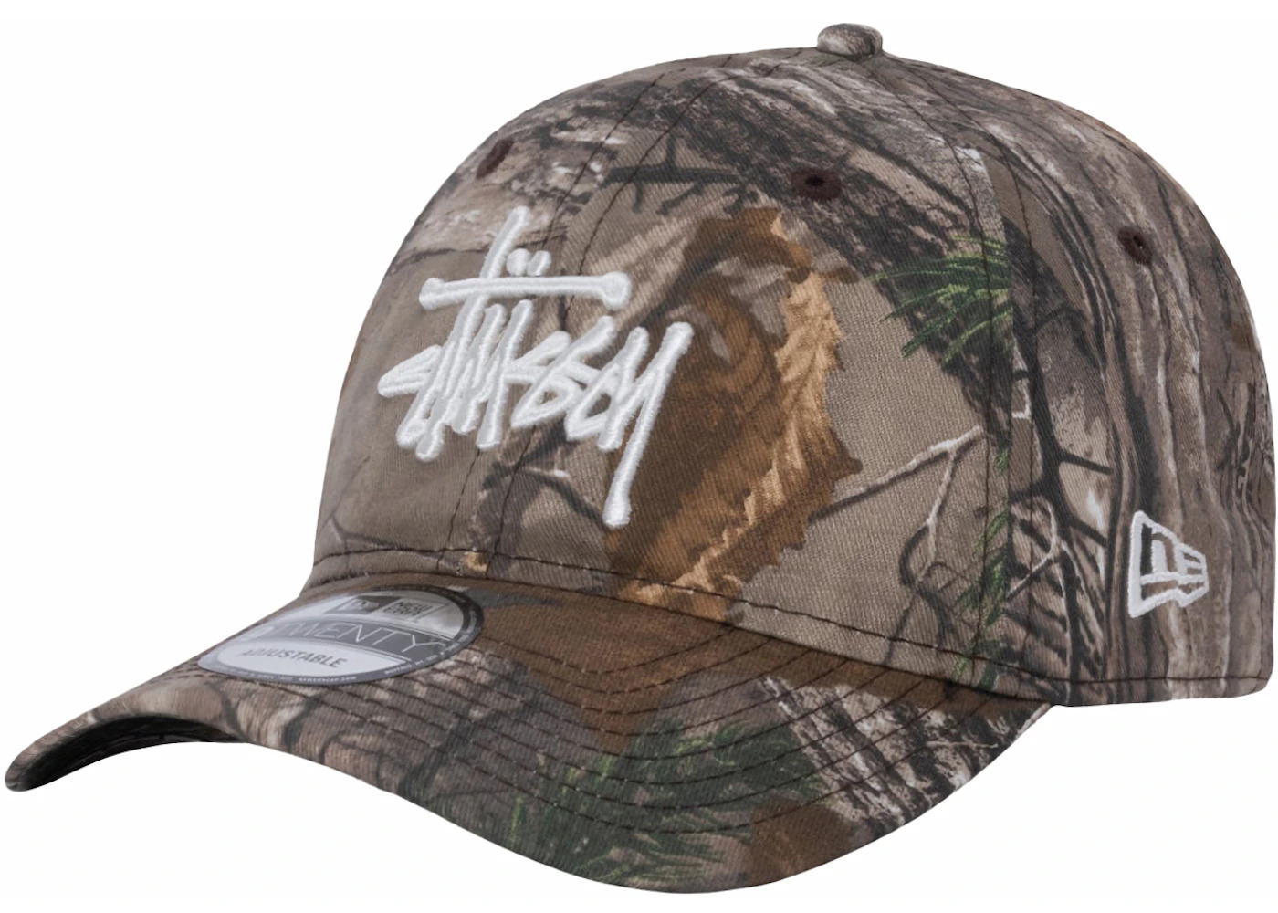 Stussy New Era 9Twenty Basic Strapback Real Tree Edge - 2