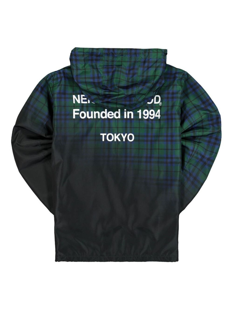 NEIGHBORHOOD faded-effect jacket outlook