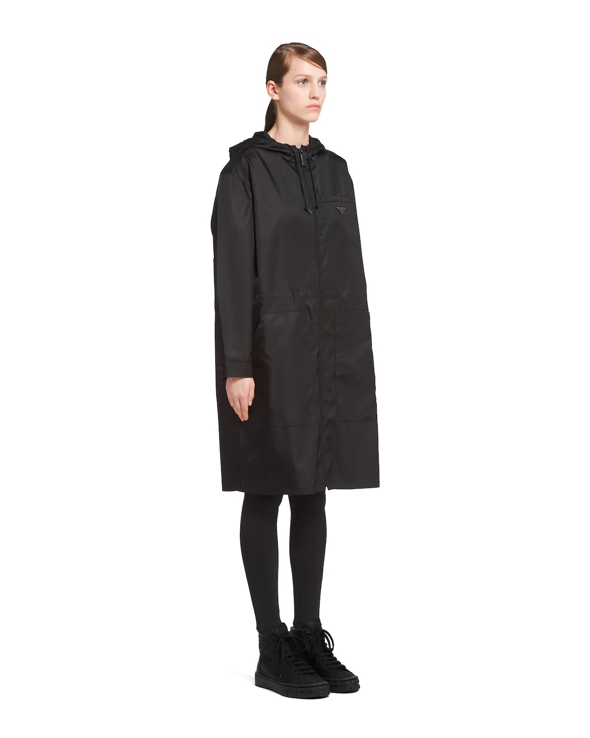 Re-Nylon Gabardine raincoat - 3