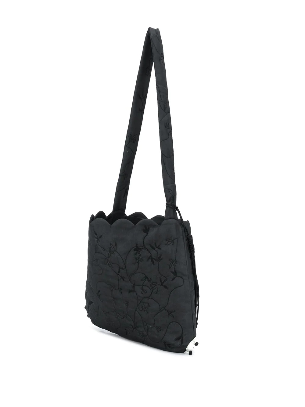 embroidered shoulder bag - 3