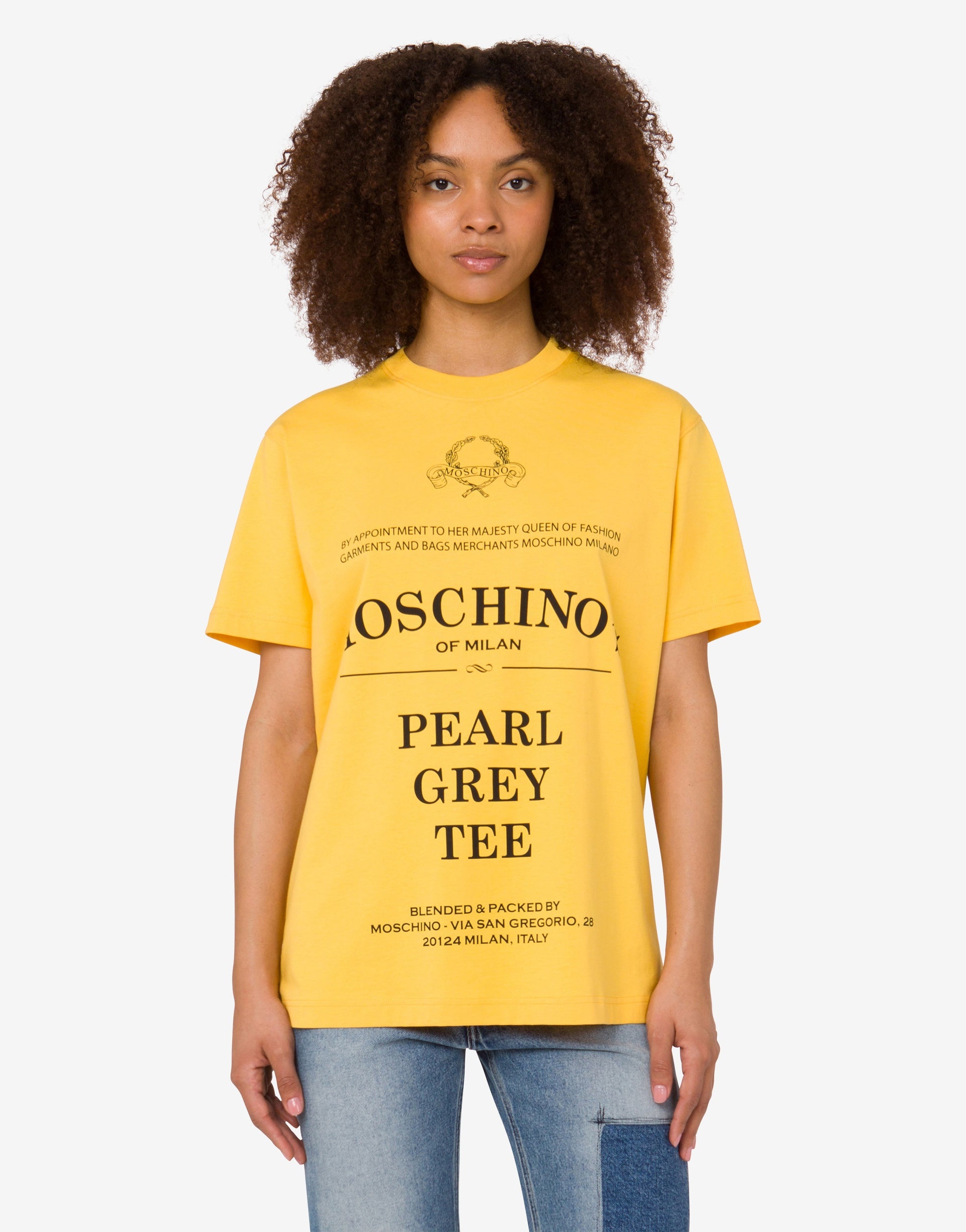 PRINTED ORGANIC COTTON JERSEY T-SHIRT - 2
