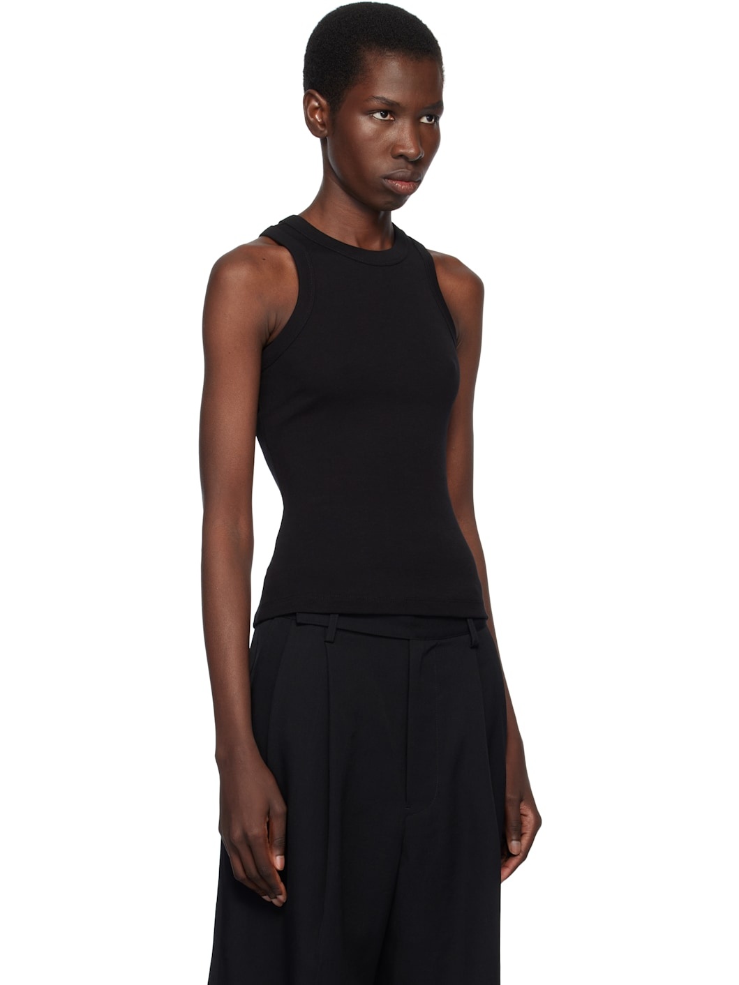 Black Hannah Tank Top - 2