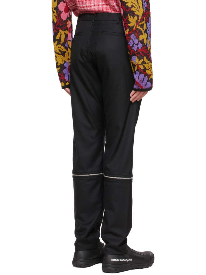 Black Wool Trousers 3