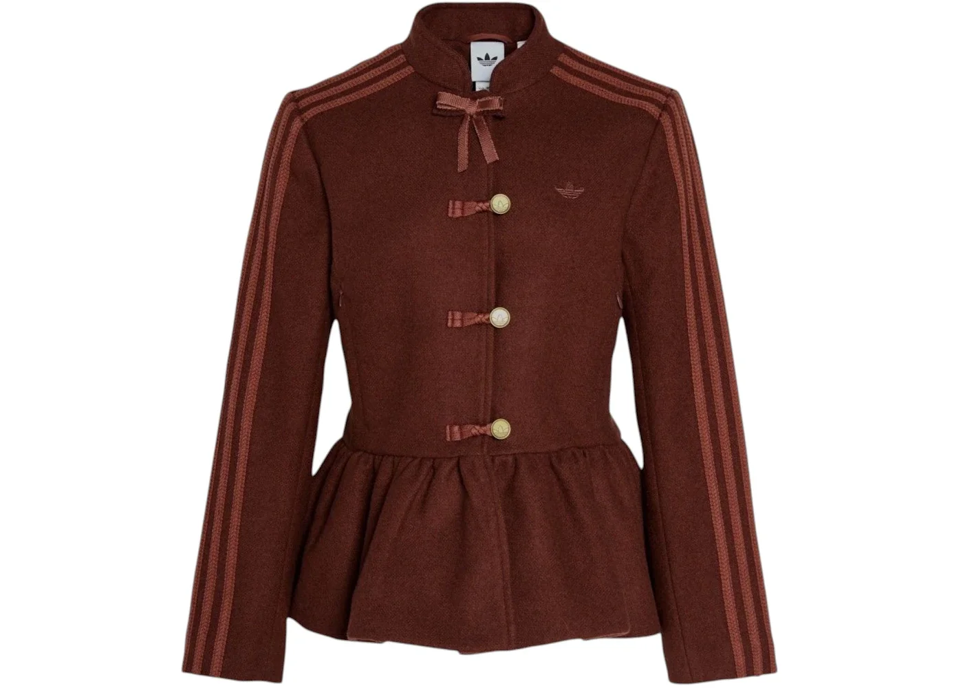 adidas Womens New Year Jacket (Asia Sizing) Brown - 1
