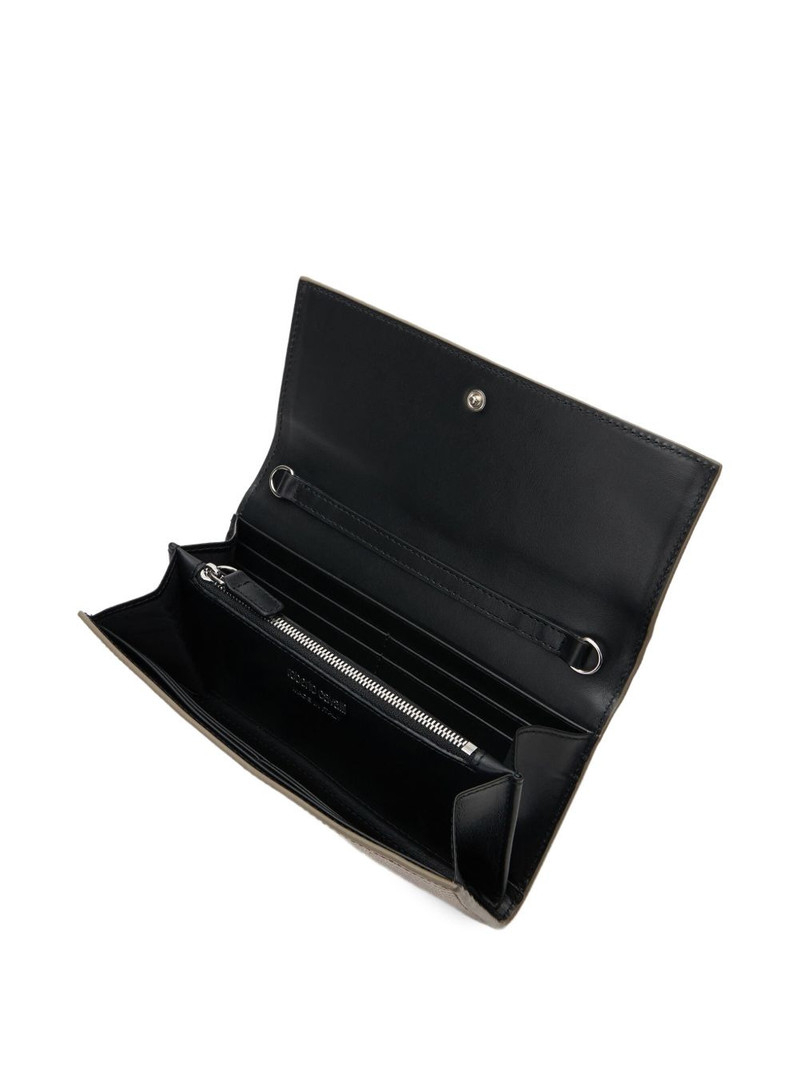 metallic reptile-effect wallet 4