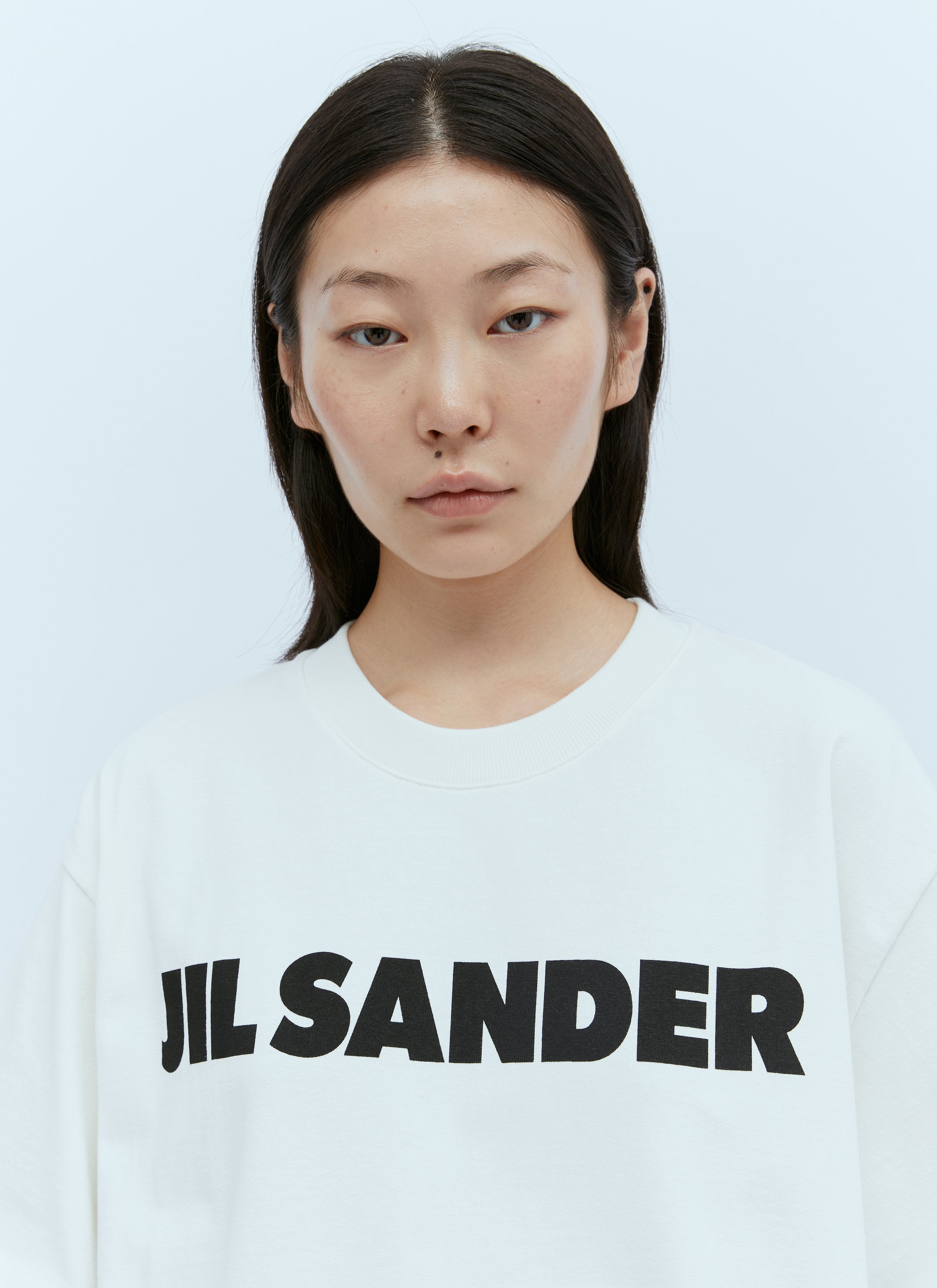 Jil Sander Women Logo Print T-Shirt - 4