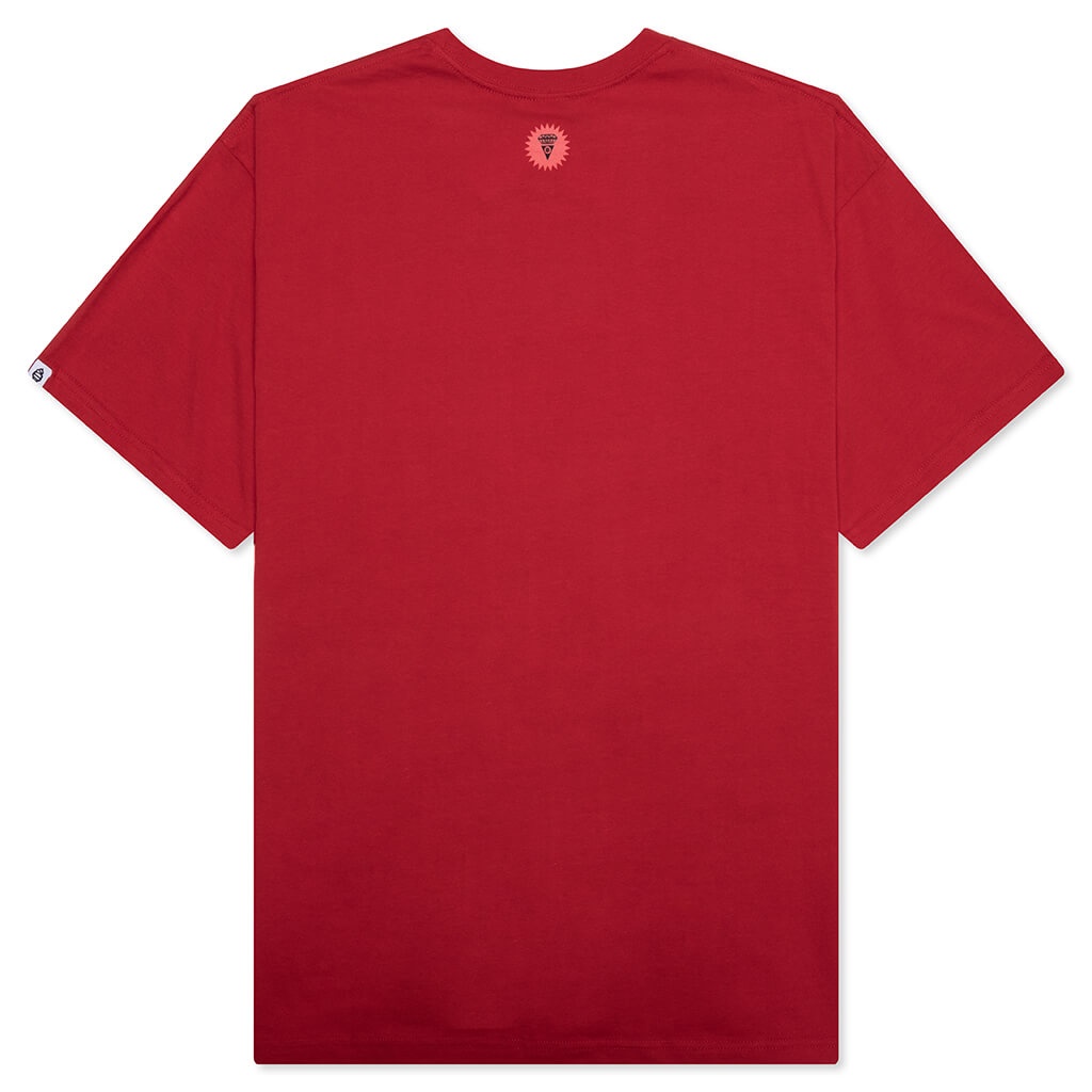 SPLAT S/S TEE - HAUTE RED - 2