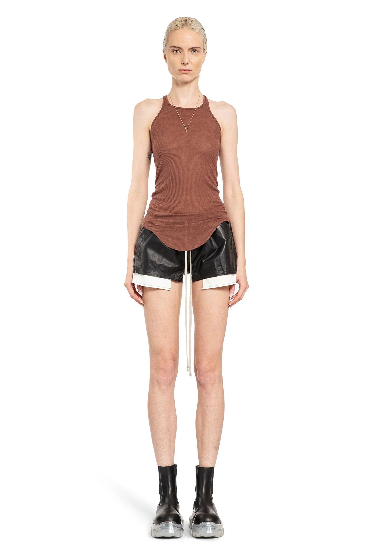 Basic-Rib-Tank-In-Viscose-Silk-Rib-Jersey - 4