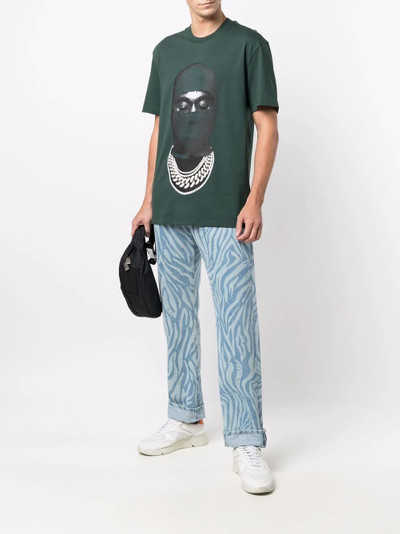 ih nom uh nit graphic-print cotton T-shirt outlook