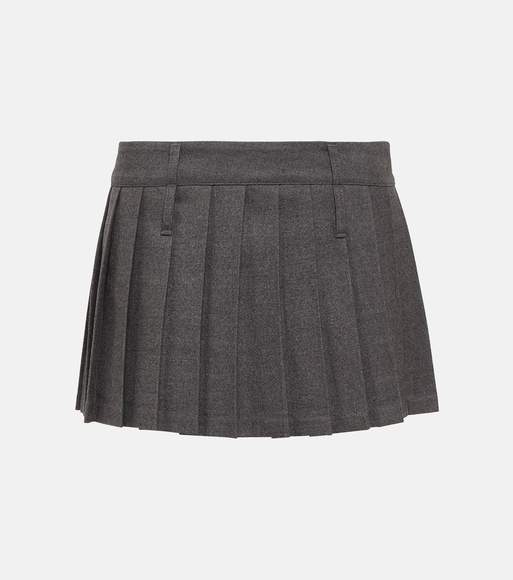 Blake pleated miniskirt - 1