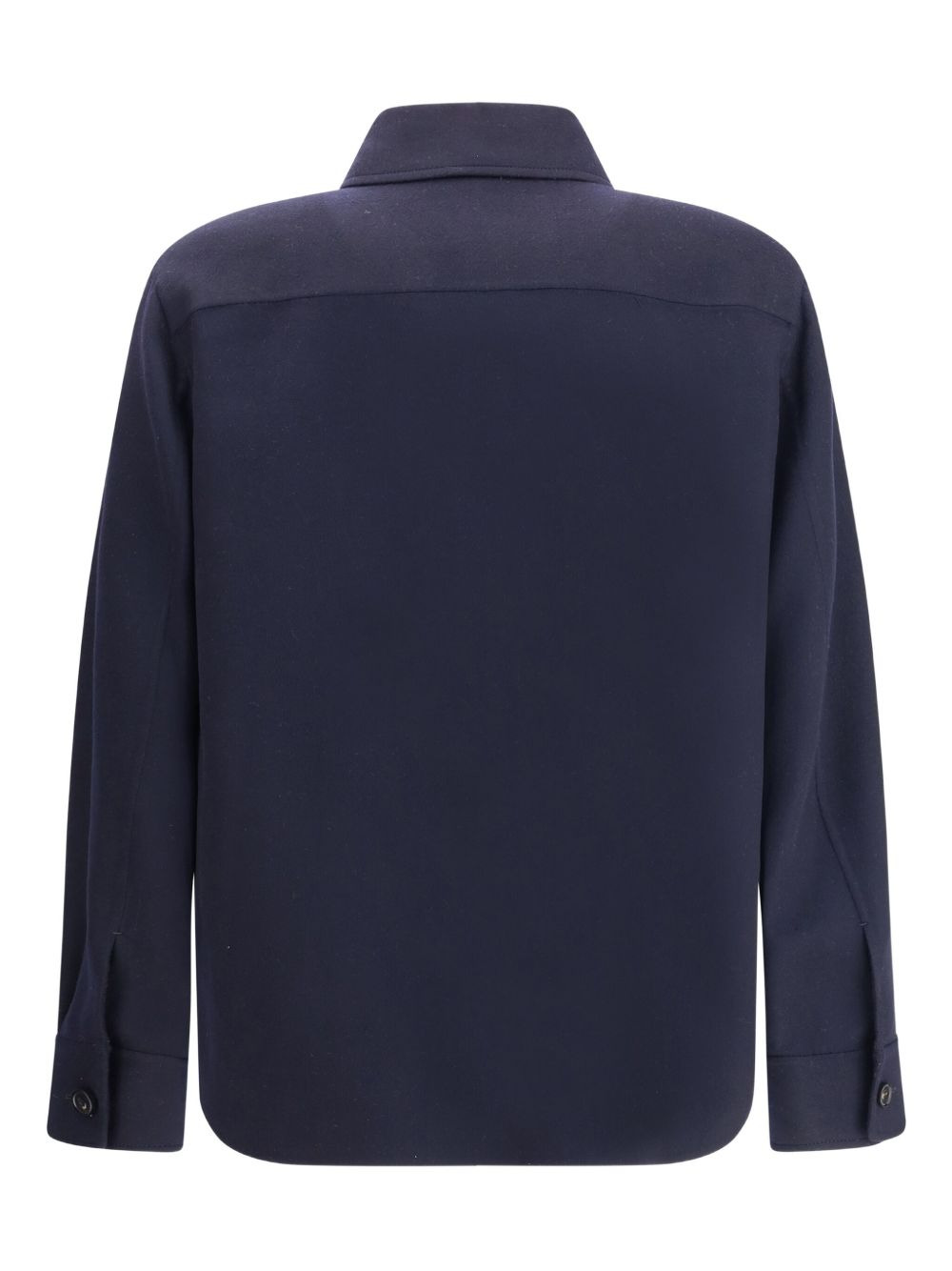 Jim cashmere flap-pocket shirt - 2