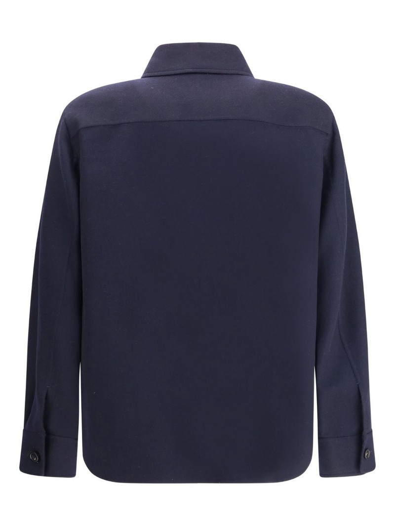 Loro Piana Jim cashmere flap-pocket shirt outlook
