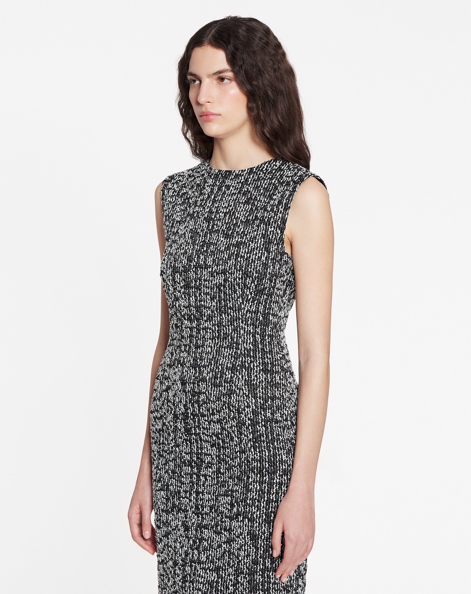 SHORT SLEEVELESS DRESS - 3