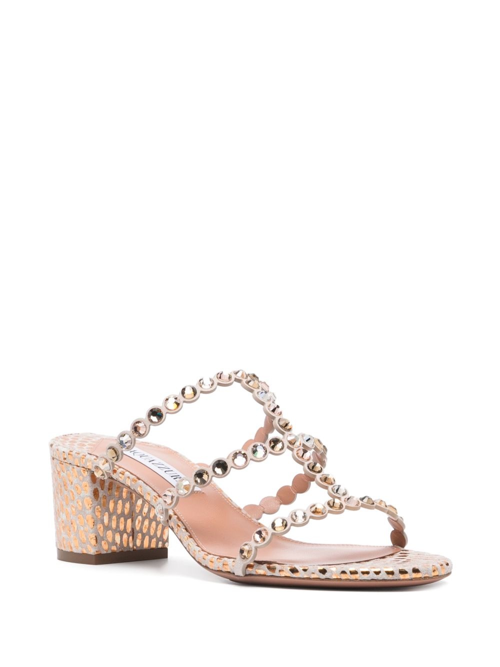 55mm crystal-embellished sandals - 2