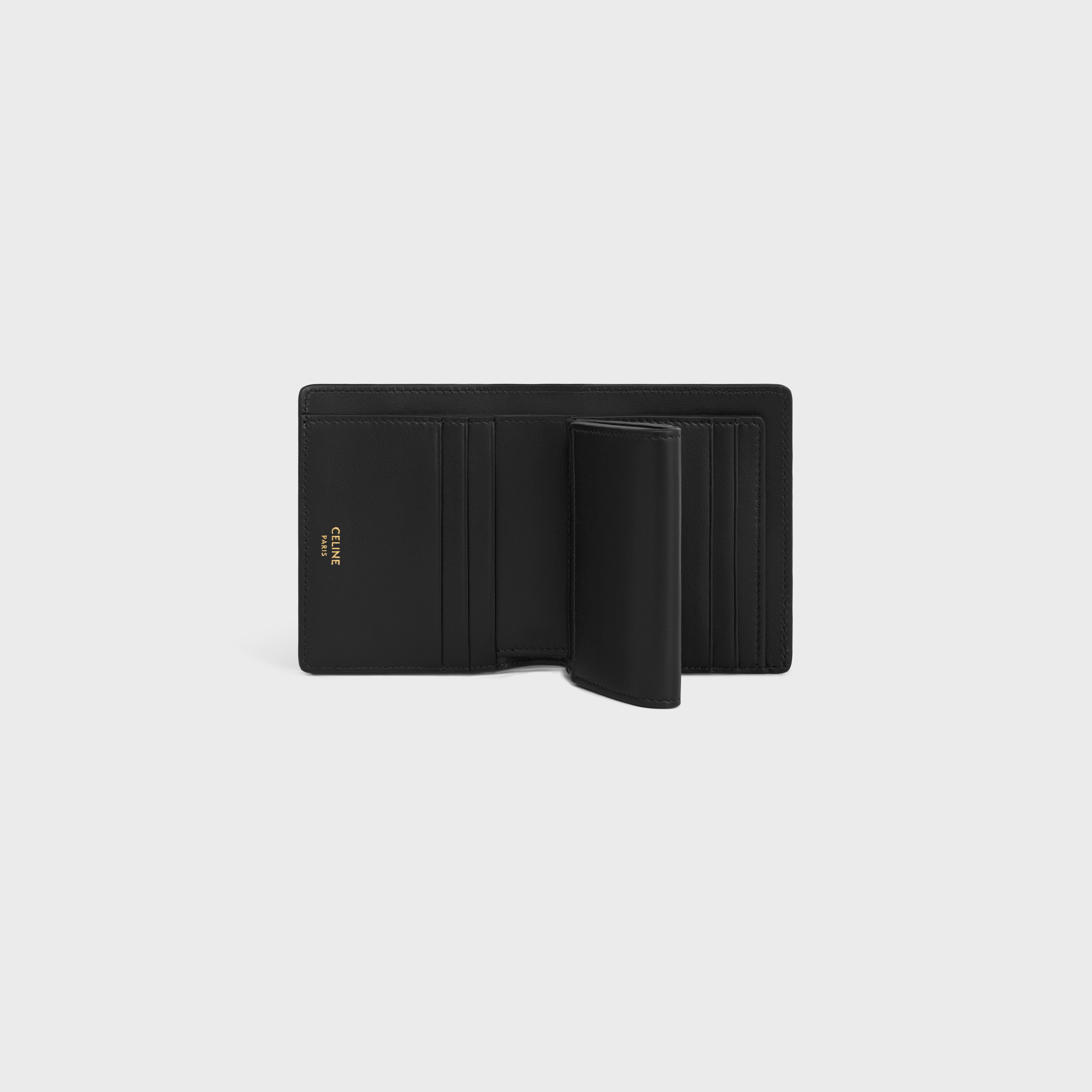 SMALL WALLET CELINE CONTI in SUPPLE CALFSKIN - 4