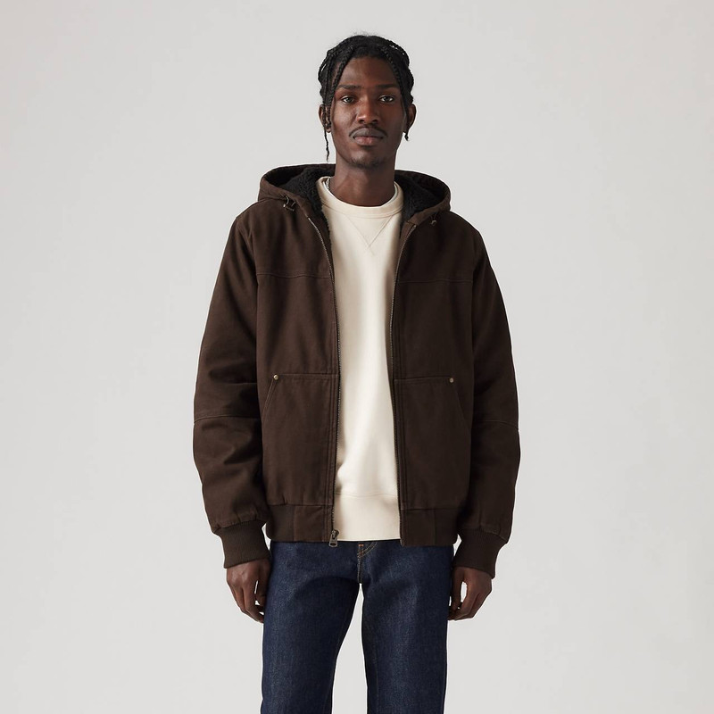 SHERPA LINED HOODED JACKET 2