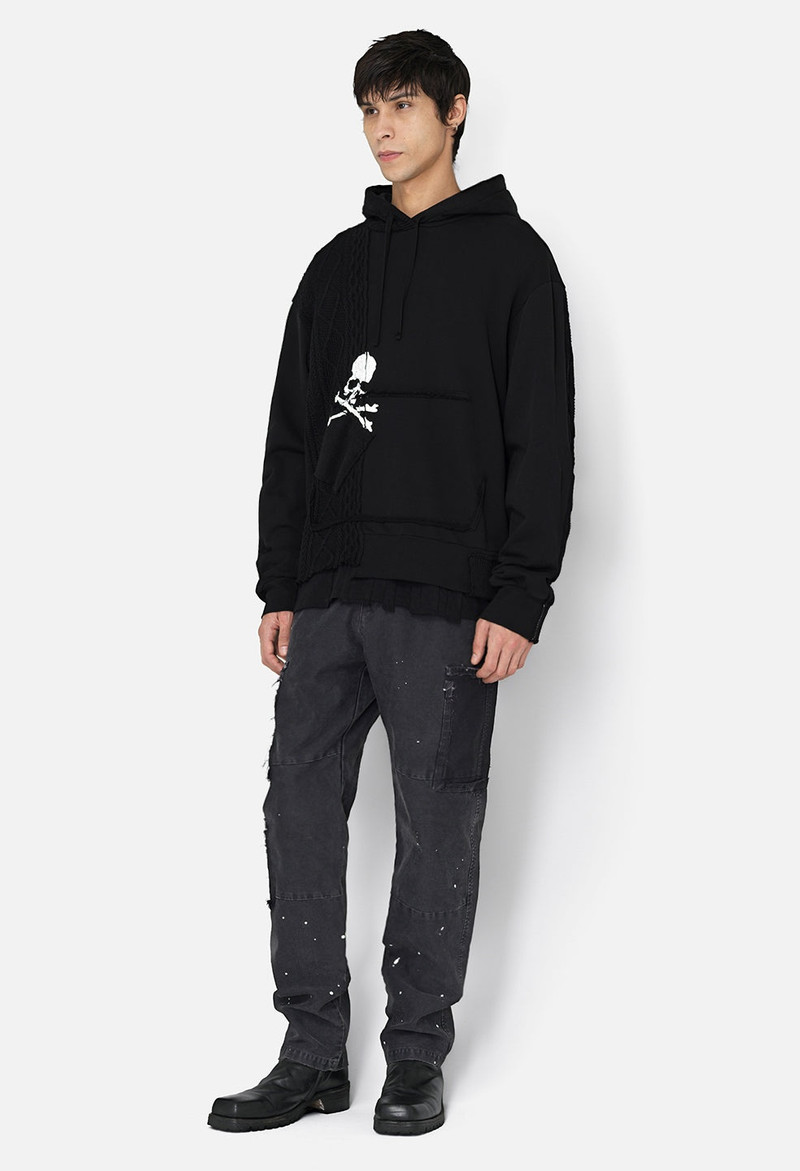 JE X MASTERMIND CABLE KNIT HOODIE 4
