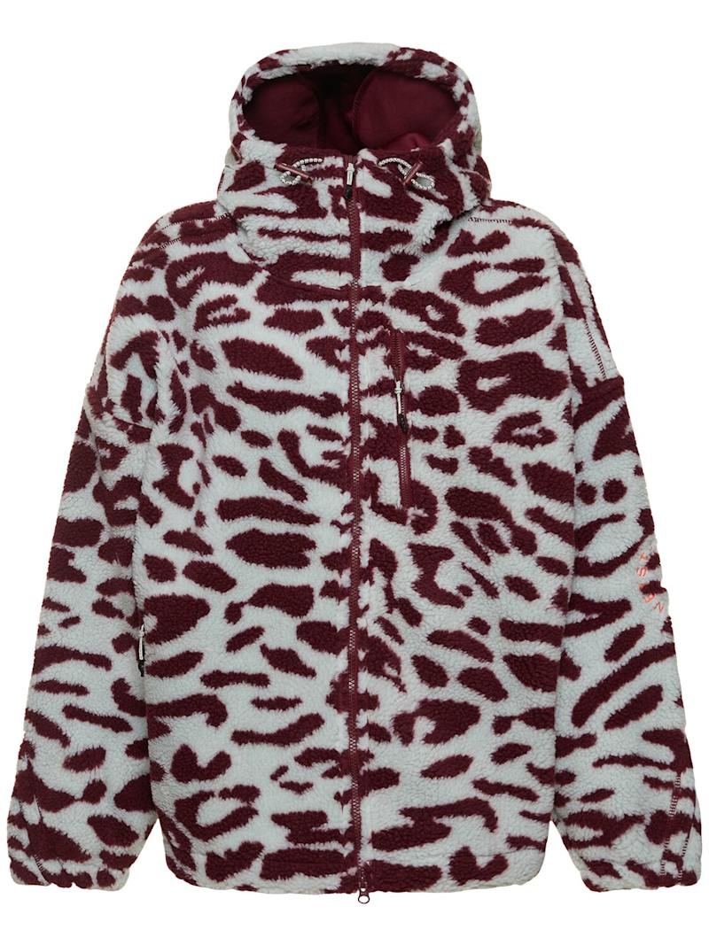 Jacquard fleece jacket - 1