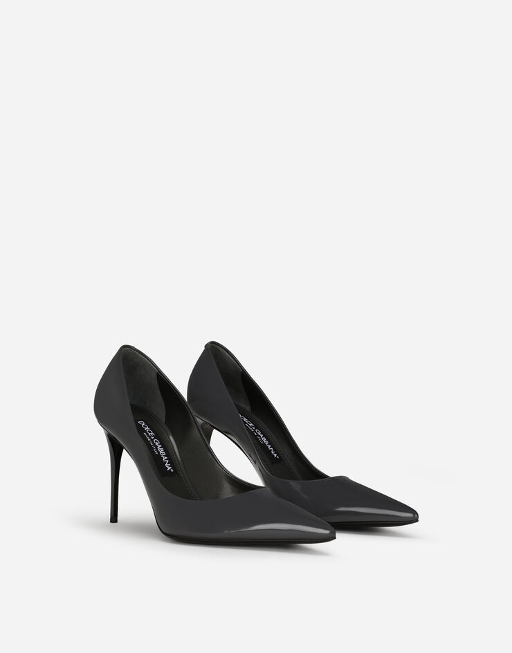 Polished calfskin pumps - 2