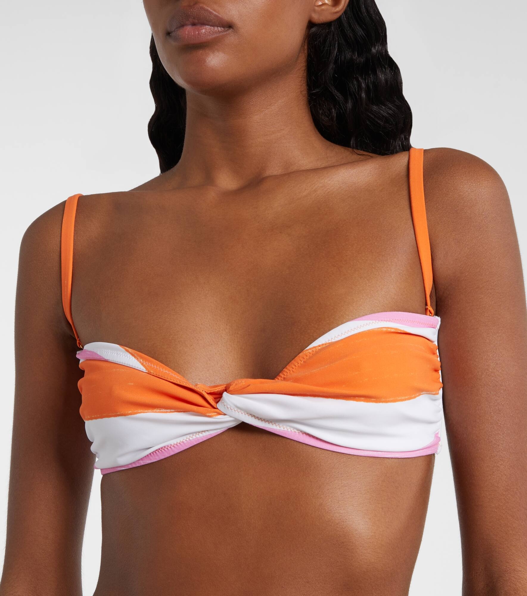 Striped bikini - 4