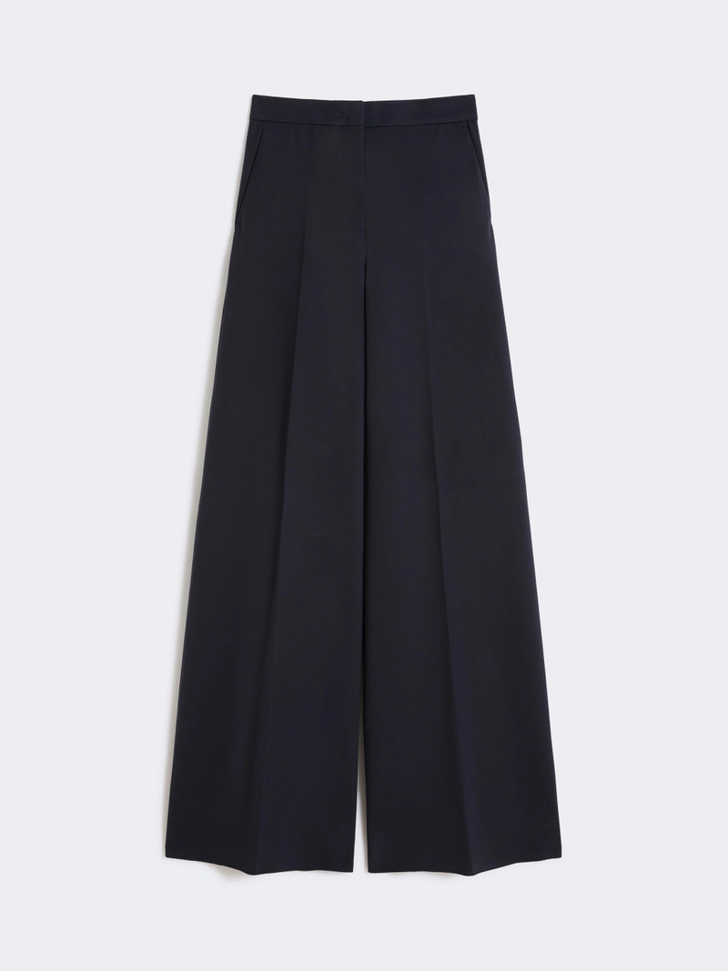 TAVERNA Compact jersey trousers - ULTRAMARINE 1