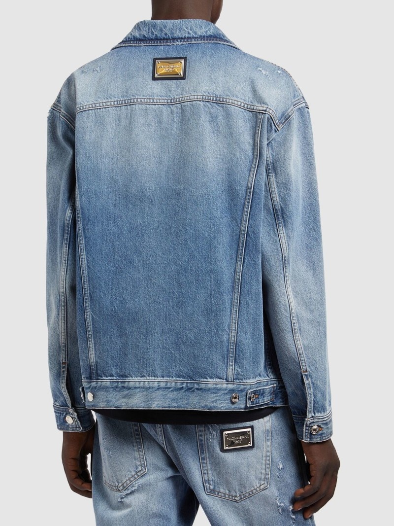 Cotton denim jacket - 3