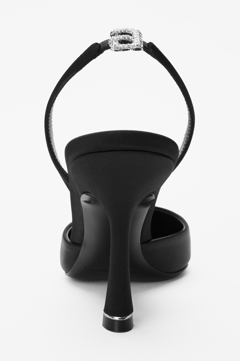 GRACE SATIN SLINGBACK 4