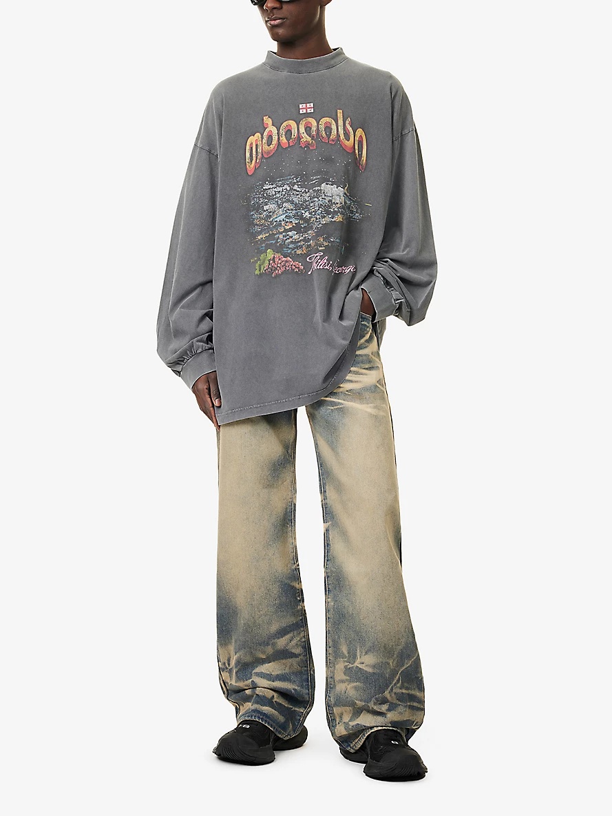 BALENCIAGA Tbilisi T-shirt - 819022TRVQ7 | REVERSIBLE