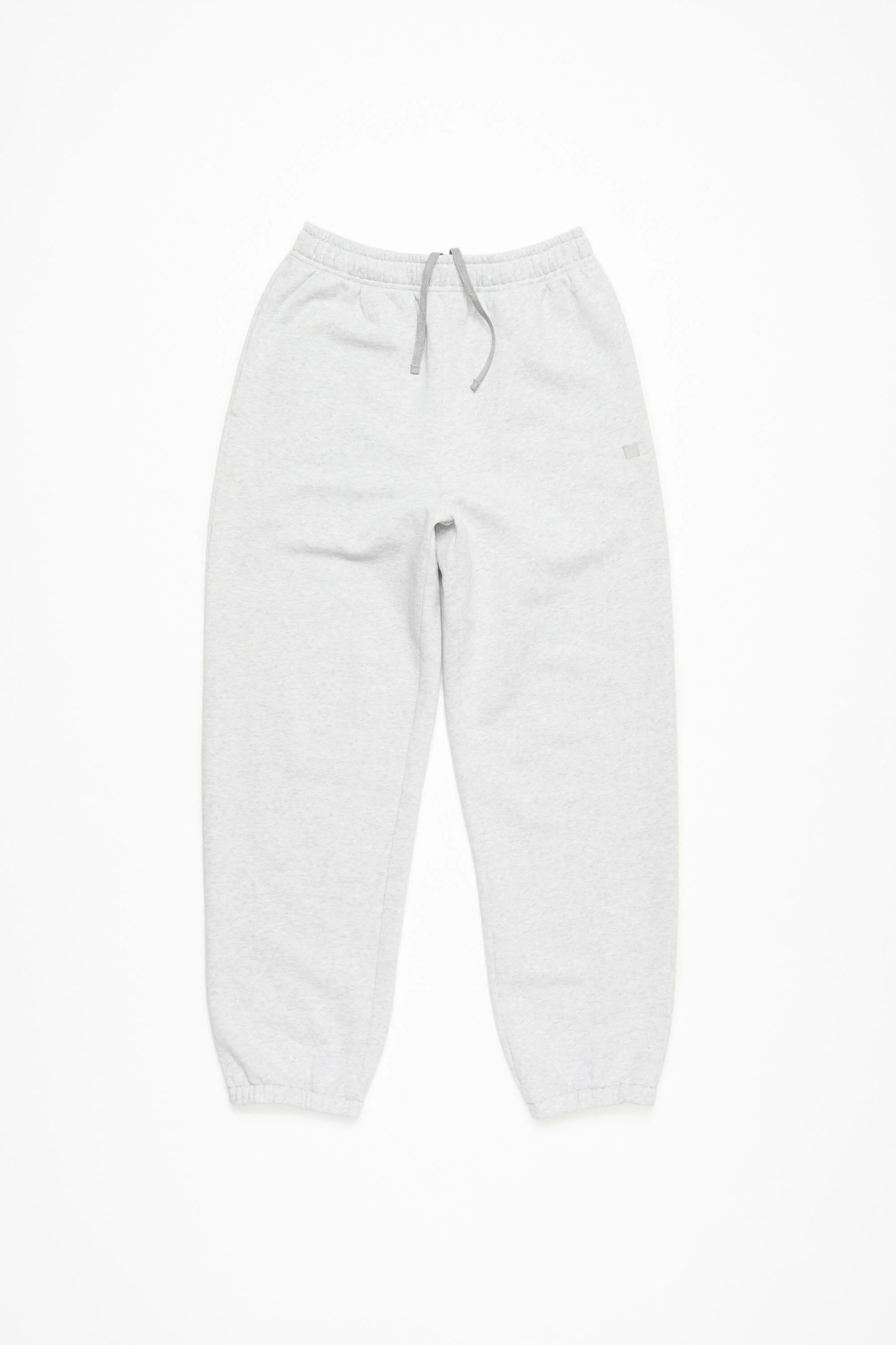 Cotton sweatpants - Pale Grey Melange - 5