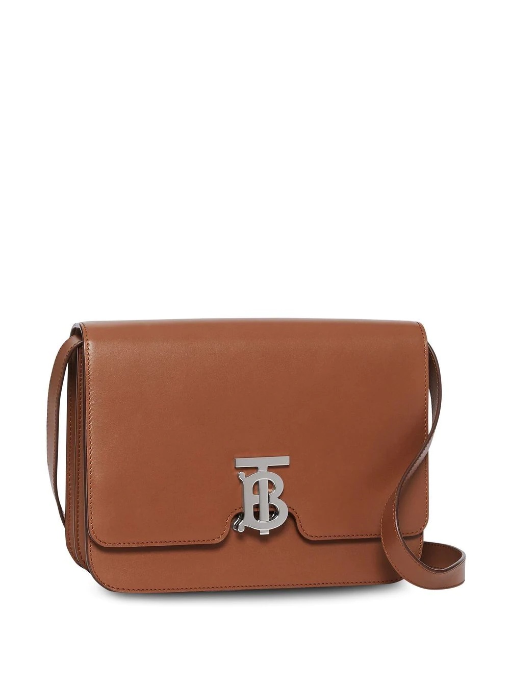 medium leather TB shoulder bag - 4