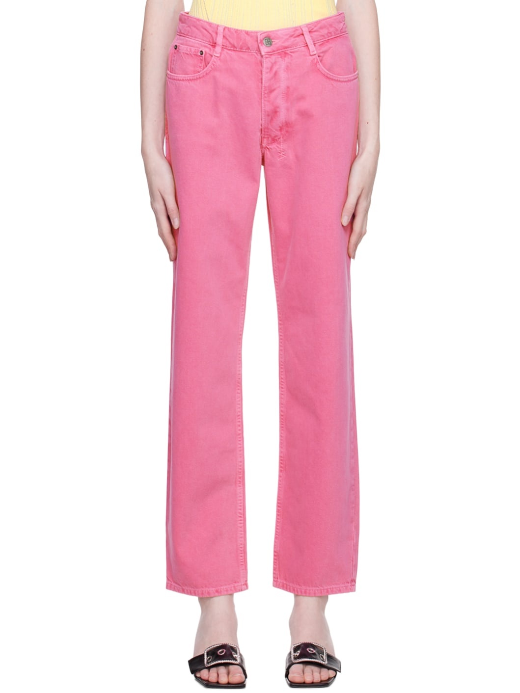 Pink Brooklyn Jeans - 1
