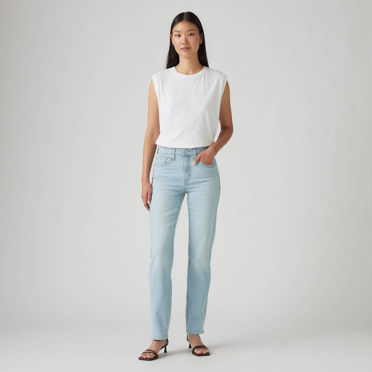 724 HIGH RISE STRAIGHT WOMEN'S JEANS - 2