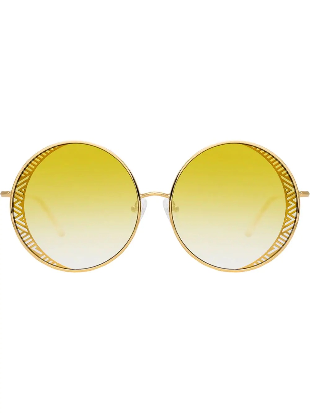 zigzag round sunglasses - 1