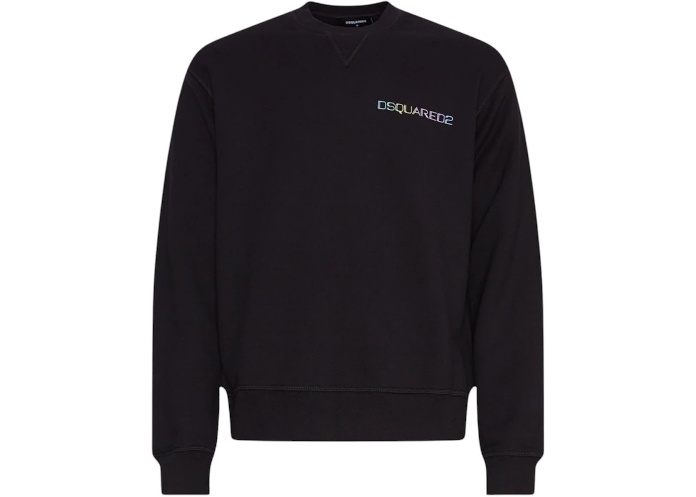 Dsquared2 Palm Beach Logo Cool Fit Sweatshirt Black - 1