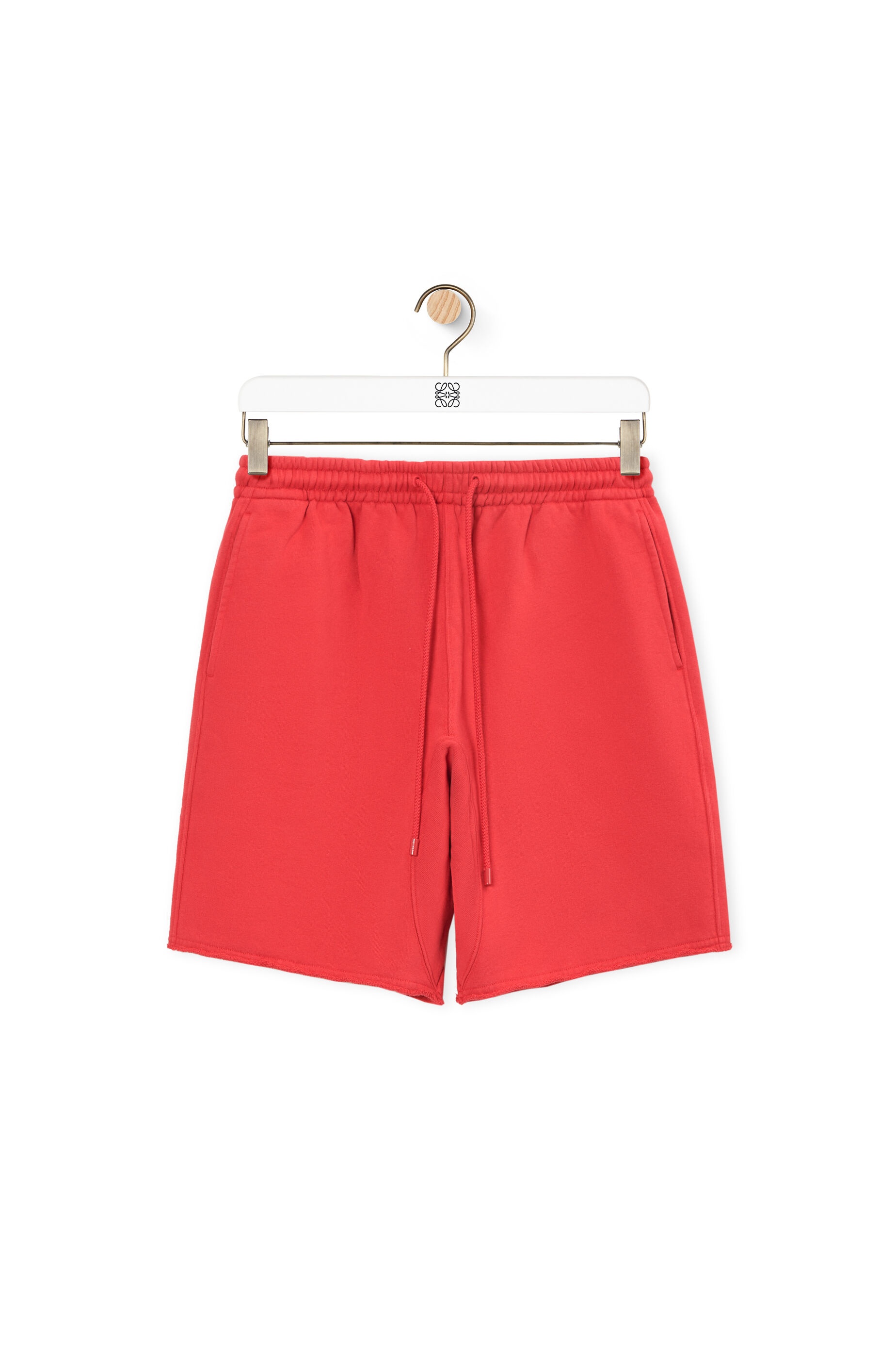 Drawstring shorts in cotton - 1