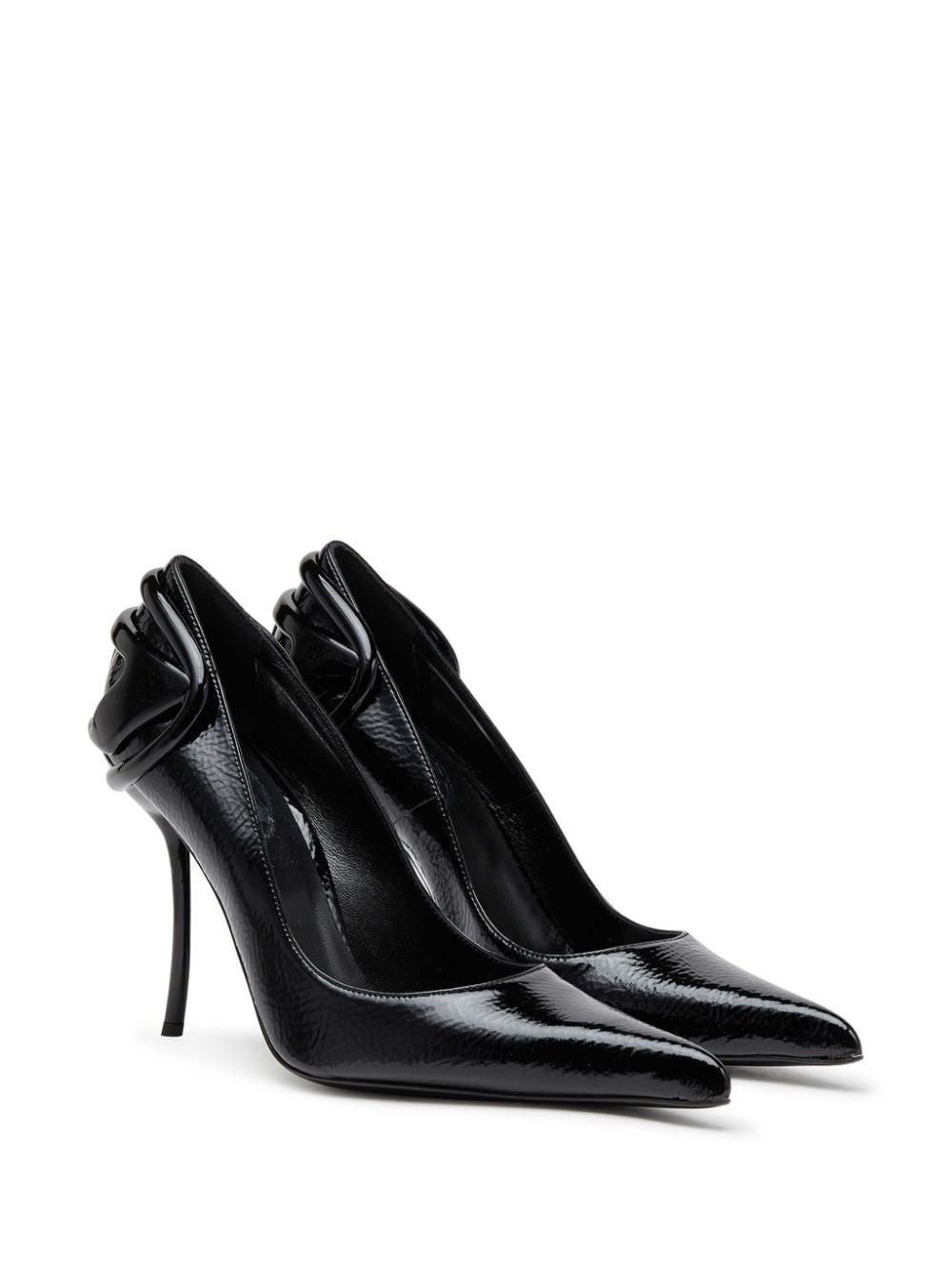90mm Pointed Slingback Pumps - 2