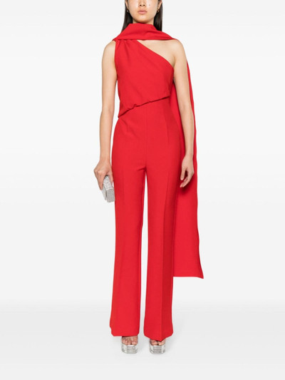 ROLAND MOURET asymmetric one-shoulder jumpsuit outlook