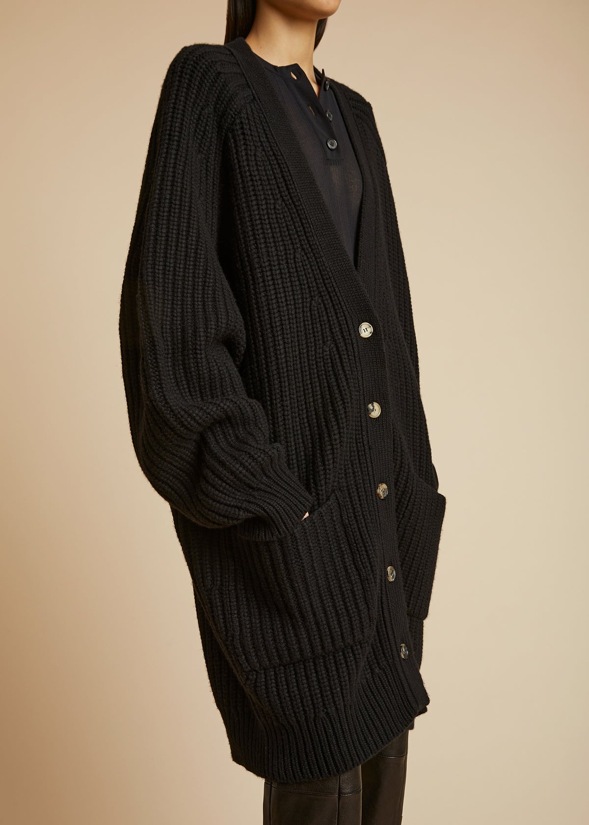 The Milli Cardigan in Black - 5