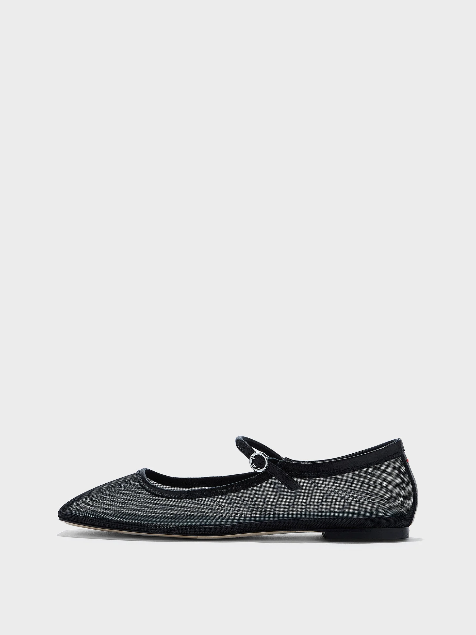 Uma Mesh Mary-Jane Flats - 1