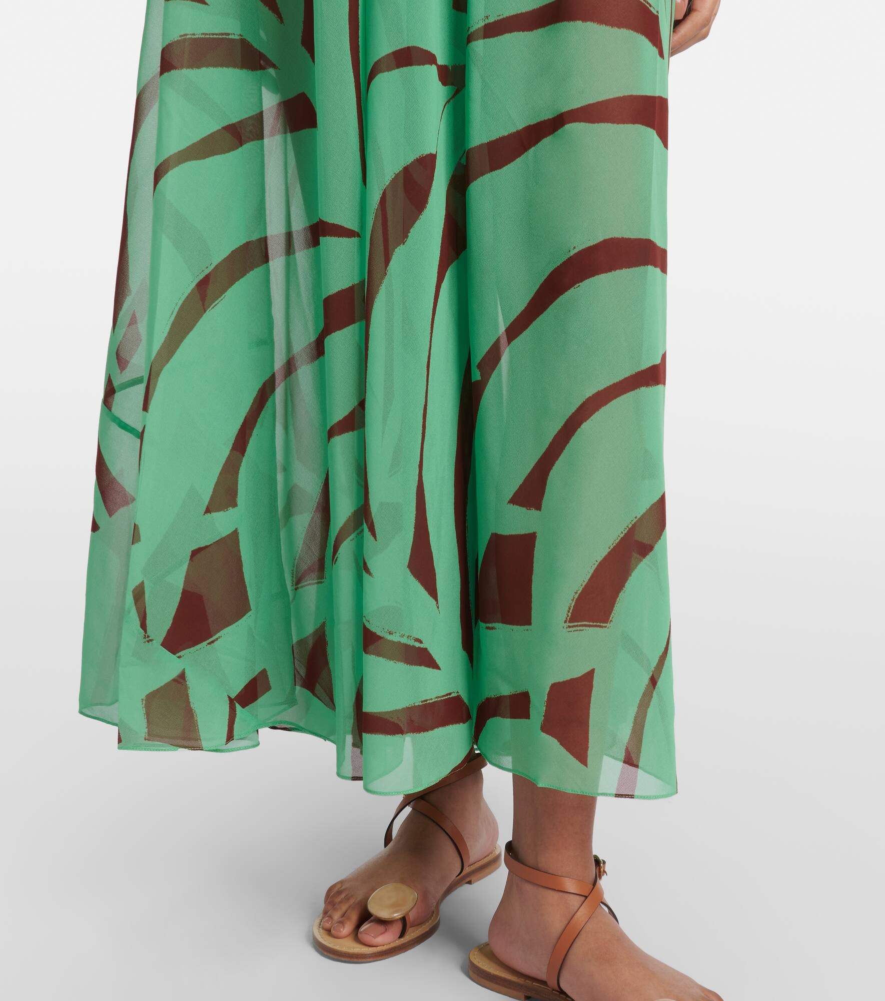 Tactile Winds georgette maxi dress - 5