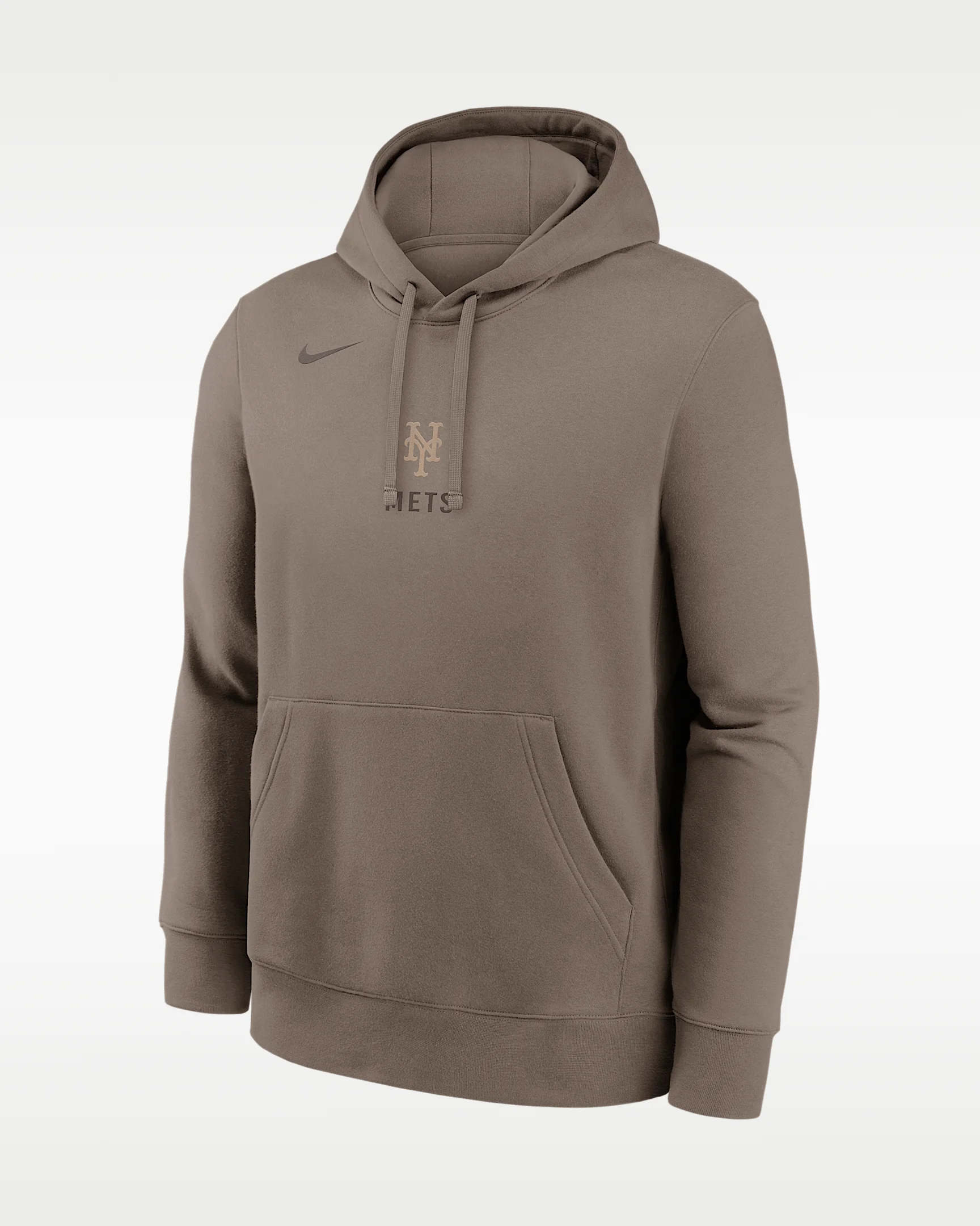 New York Mets Fashion Hemp Club Men's Nike MLB Pullover Hoodie - 1