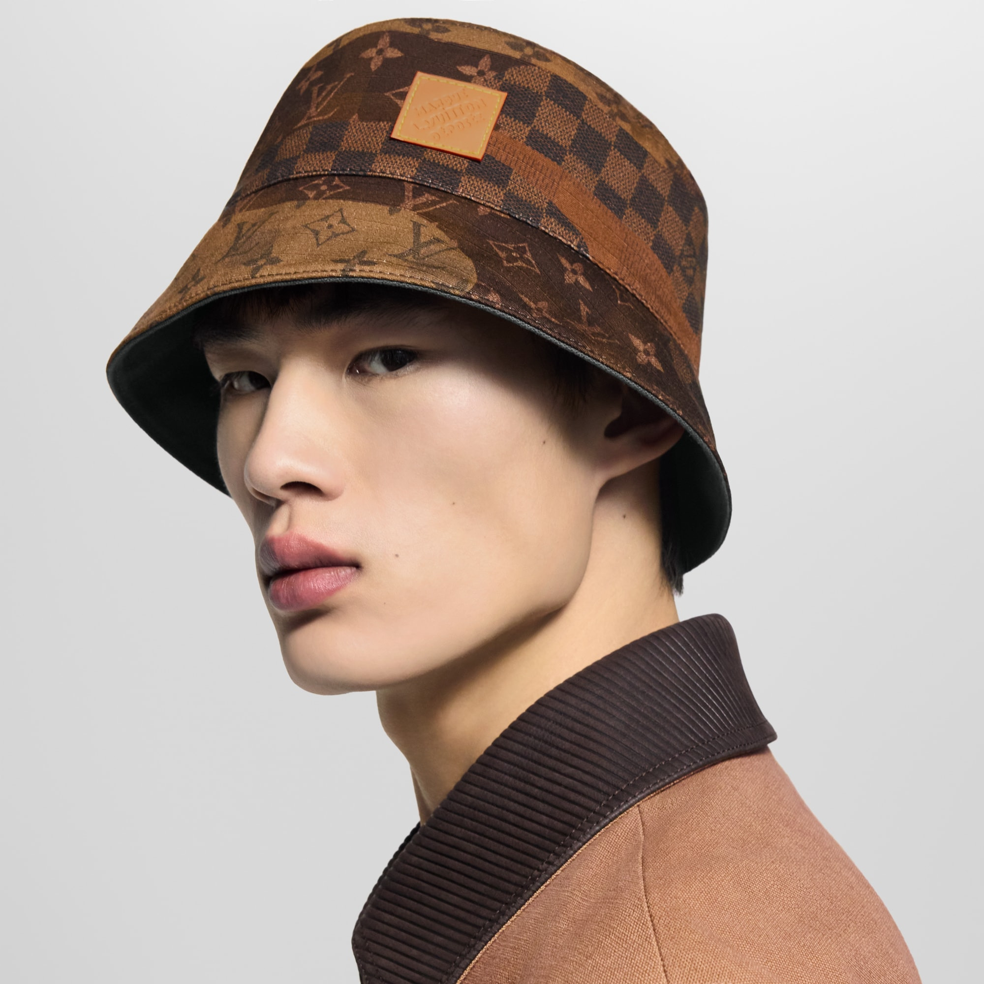 Monogram Landscape Reversible Bucket Hat - 6